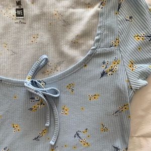 Pacsun ditsy floral top